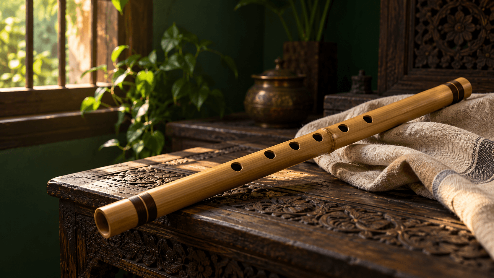 Handcrafted Nadvenu flute